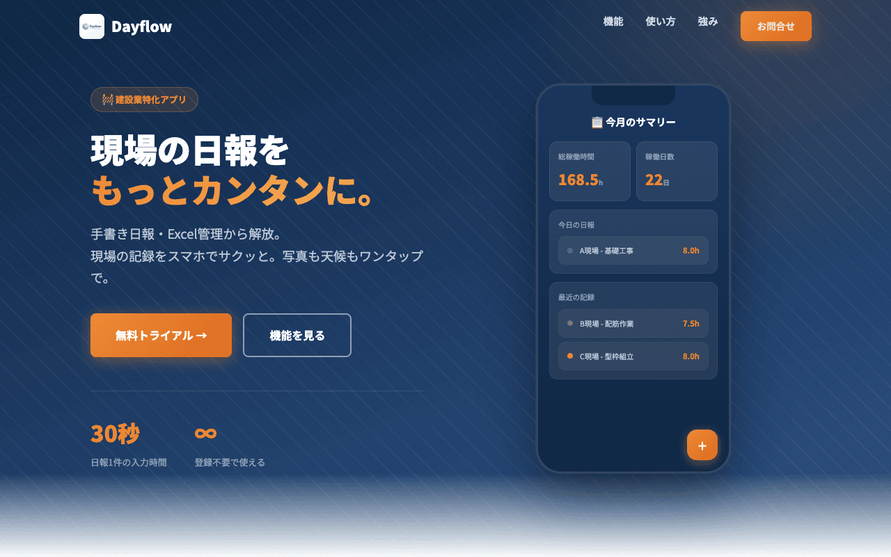 Dayflowのスクリーンショット