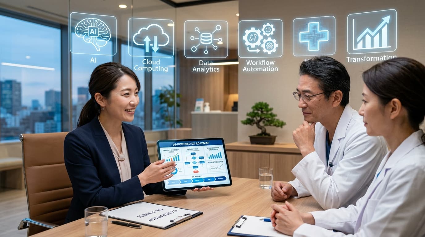 AI・DX導入支援のイメージ